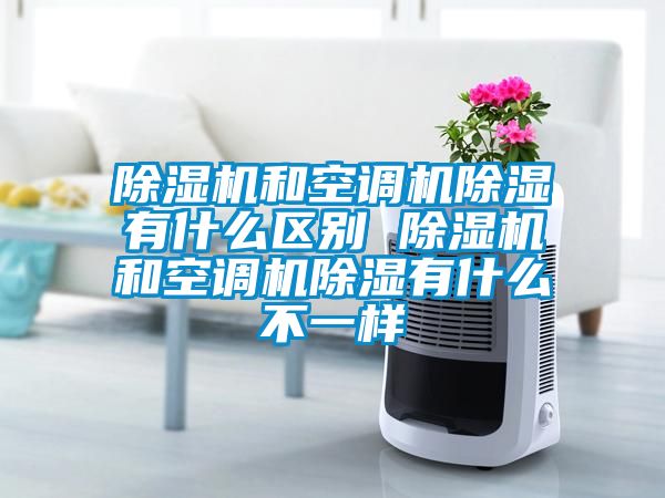 除濕機和空調(diào)機除濕有什么區(qū)別 除濕機和空調(diào)機除濕有什么不一樣