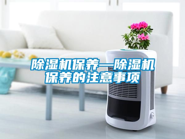 除濕機(jī)保養(yǎng)—除濕機(jī)保養(yǎng)的注意事項(xiàng)