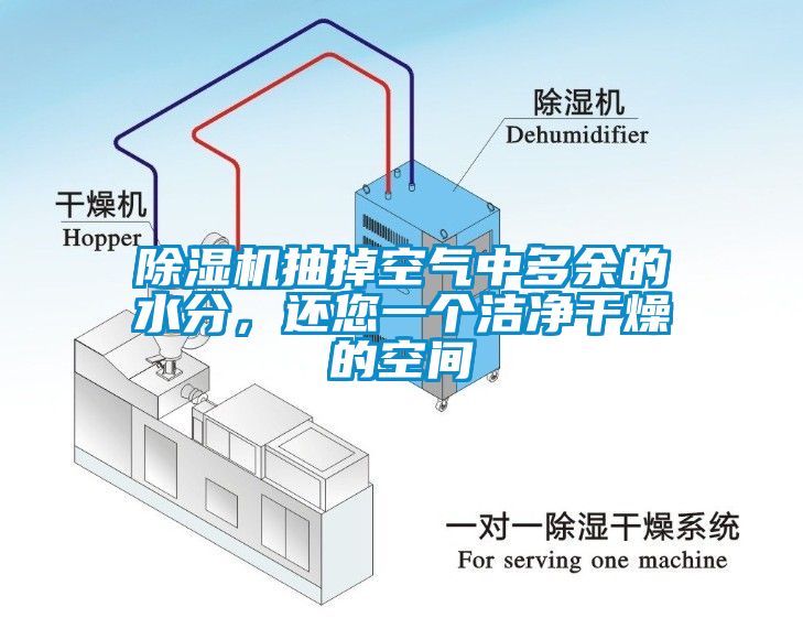 除濕機抽掉空氣中多余的水分，還您一個潔凈干燥的空間