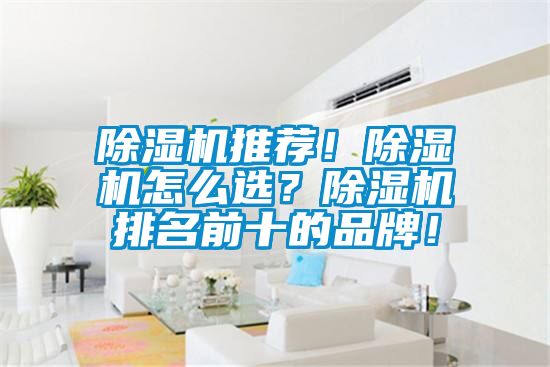 除濕機(jī)推薦！除濕機(jī)怎么選？除濕機(jī)排名前十的品牌！