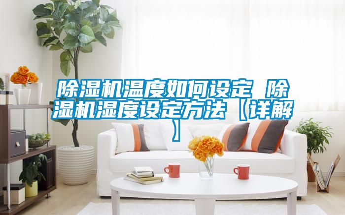 除濕機溫度如何設(shè)定 除濕機濕度設(shè)定方法【詳解】