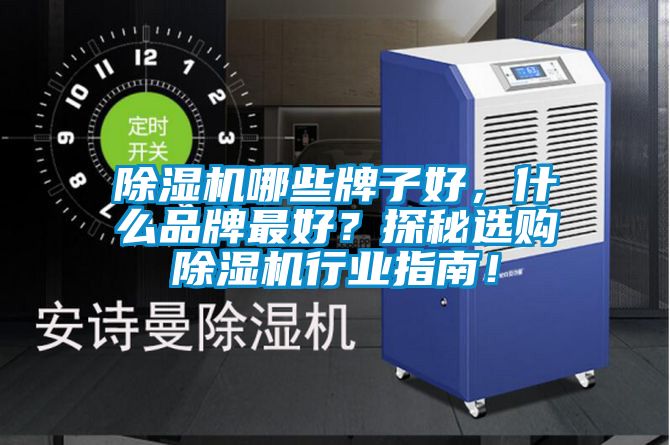除濕機(jī)哪些牌子好，什么品牌最好？探秘選購(gòu)除濕機(jī)行業(yè)指南！