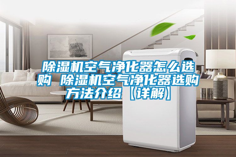 除濕機(jī)空氣凈化器怎么選購 除濕機(jī)空氣凈化器選購方法介紹【詳解】