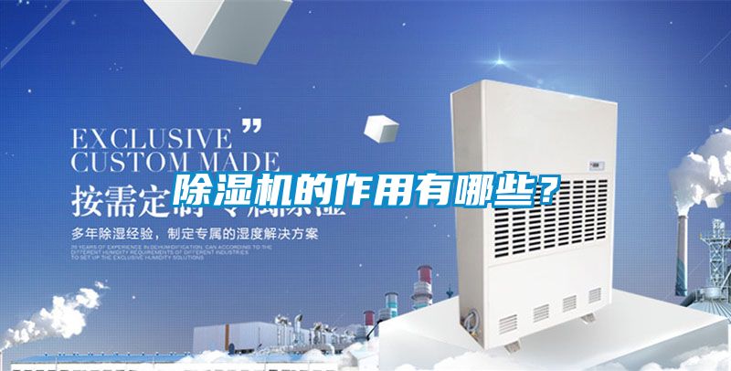 除濕機的作用有哪些？