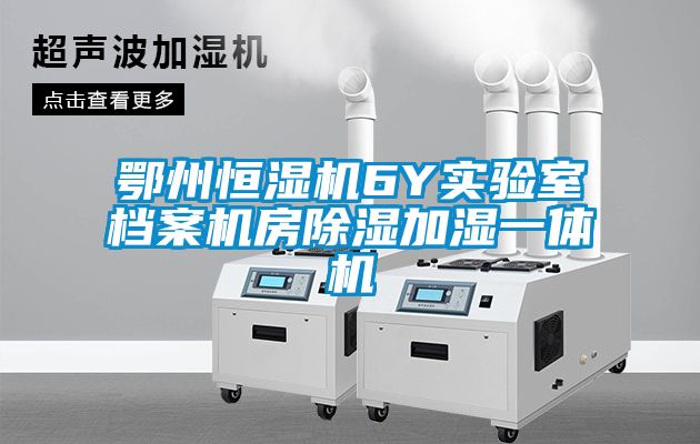 鄂州恒濕機6Y實驗室檔案機房除濕加濕一體機