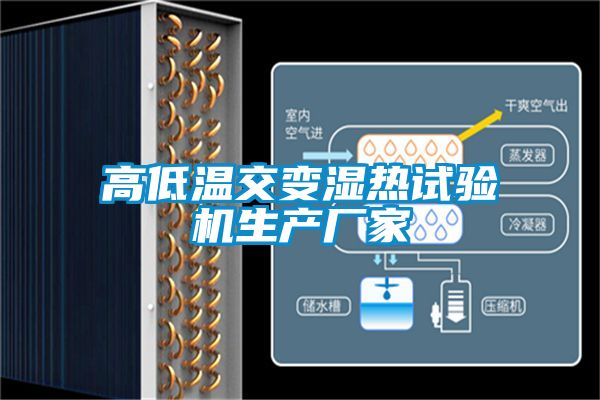 高低溫交變濕熱試驗機生產(chǎn)廠家
