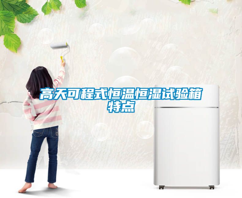 高天可程式恒溫恒濕試驗箱特點