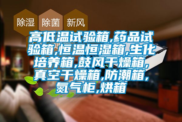 高低溫試驗箱,藥品試驗箱,恒溫恒濕箱,生化培養(yǎng)箱,鼓風干燥箱,真空干燥箱,防潮箱,氮氣柜,烘箱
