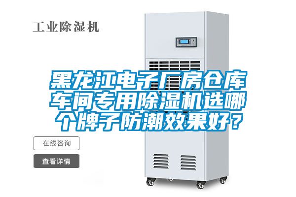 黑龍江電子廠房倉庫車間專用除濕機(jī)選哪個(gè)牌子防潮效果好？
