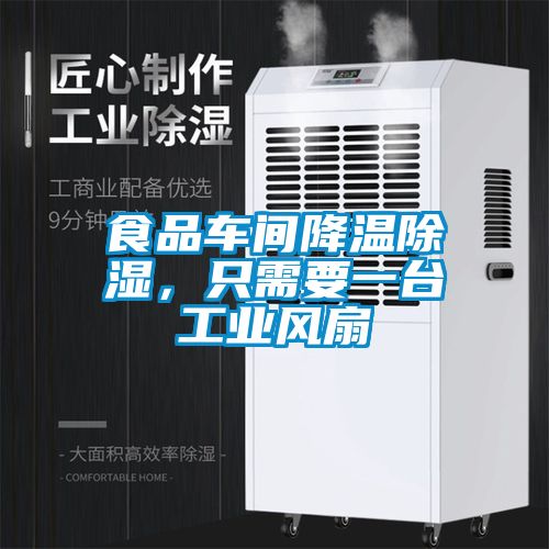 食品車間降溫除濕，只需要一臺工業(yè)風扇