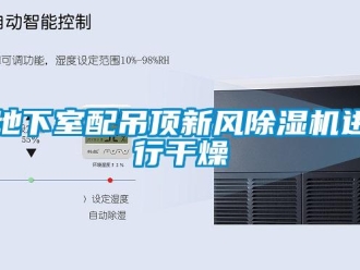 企業(yè)新聞地下室配吊頂新風除濕機進行干燥