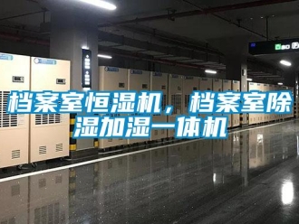 企業(yè)新聞檔案室恒濕機，檔案室除濕加濕一體機