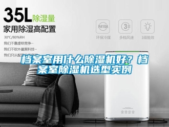 企業(yè)新聞檔案室用什么除濕機(jī)好？檔案室除濕機(jī)選型實(shí)例