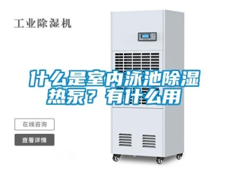知識(shí)百科什么是室內(nèi)泳池除濕熱泵？有什么用