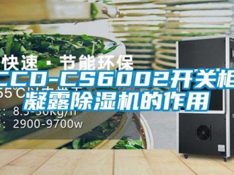 企業(yè)新聞XCCD-CS6002開(kāi)關(guān)柜防凝露除濕機(jī)的作用