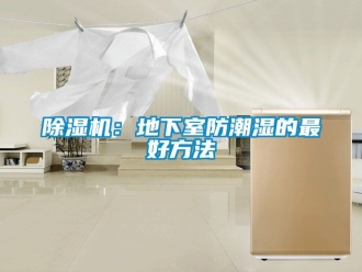 企業(yè)新聞除濕機(jī)：地下室防潮濕的最好方法