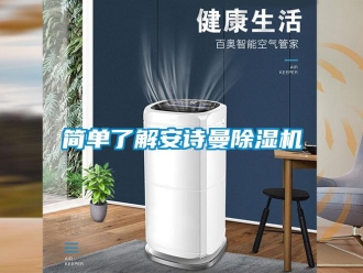 企業新聞簡單了解安詩曼除濕機