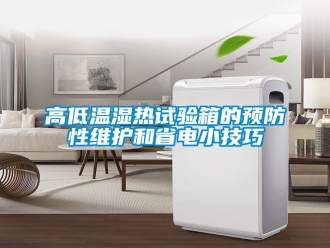 常見(jiàn)問(wèn)題高低溫濕熱試驗(yàn)箱的預(yù)防性維護(hù)和省電小技巧