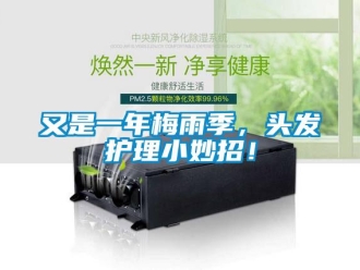 知識百科又是一年梅雨季，頭發護理小妙招！