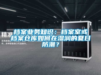 企業新聞檔案業務知識：檔案室或檔案倉庫如何在濕潤的夏日防潮？
