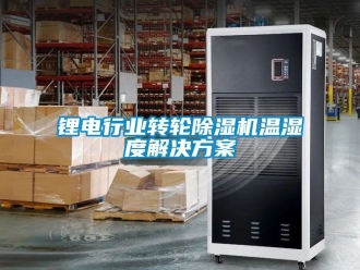 常見問題鋰電行業(yè)轉(zhuǎn)輪除濕機溫濕度解決方案