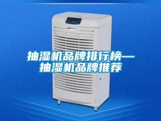 企業(yè)新聞抽濕機(jī)品牌排行榜—抽濕機(jī)品牌推薦