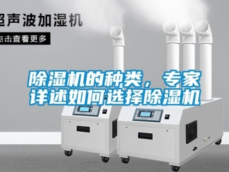 企業(yè)新聞除濕機(jī)的種類，專家詳述如何選擇除濕機(jī)