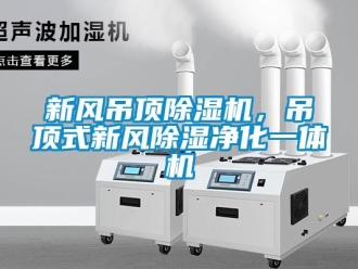 知識百科新風(fēng)吊頂除濕機，吊頂式新風(fēng)除濕凈化一體機