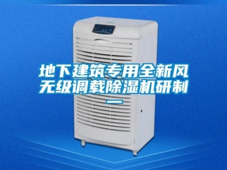 企業(yè)新聞地下建筑專(zhuān)用全新風(fēng)無(wú)級(jí)調(diào)載除濕機(jī)研制一