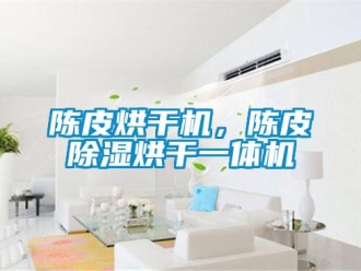 企業新聞陳皮烘干機，陳皮除濕烘干一體機