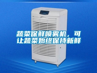 知識(shí)百科蔬菜保鮮噴霧機(jī)，可讓蔬菜始終保持新鮮
