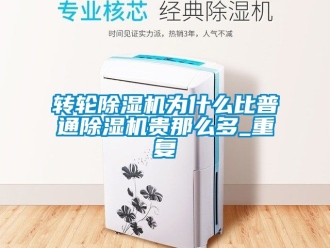 常見問題轉輪除濕機為什么比普通除濕機貴那么多_重復
