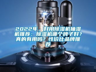 企業新聞2022年，好用除濕機抽濕機推薦：除濕機哪個牌子好？真的有用嗎？性價比品牌推薦