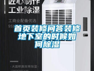 企業(yè)新聞首頁(yè)裝修問(wèn)答裝修地下室的時(shí)候如何除濕