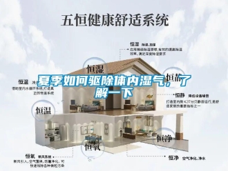 常見問題夏季如何驅除體內濕氣，了解一下