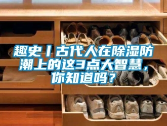 常見問題趣史丨古代人在除濕防潮上的這3點大智慧，你知道嗎？