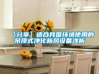 企業新聞【分享】適合我國環境使用的吊頂式凈化新風設備淺析