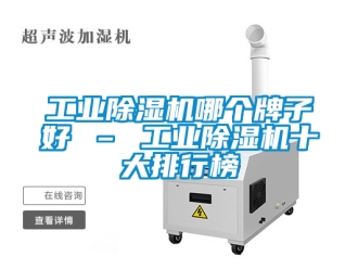 常見問題工業(yè)除濕機(jī)哪個牌子好 – 工業(yè)除濕機(jī)十大排行榜