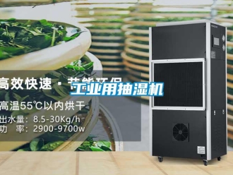 企業新聞工業用抽濕機