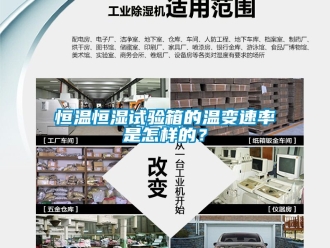 知識百科恒溫恒濕試驗箱的溫變速率是怎樣的？