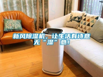 知識百科新風除濕機，讓生活有詩意無“濕”意！