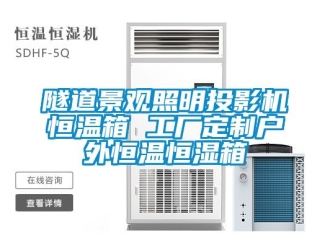 知識百科隧道景觀照明投影機(jī)恒溫箱 工廠定制戶外恒溫恒濕箱