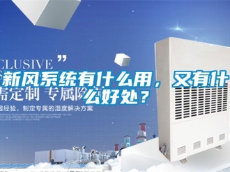 企業新聞新風系統有什么用，又有什么好處？