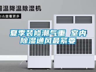 知識百科夏季裝修潮氣重 室內(nèi)除濕通風最緊要