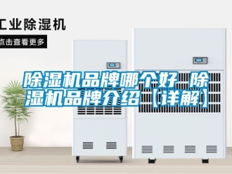 企業(yè)新聞除濕機(jī)品牌哪個(gè)好 除濕機(jī)品牌介紹【詳解】