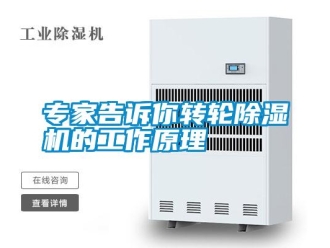 知識百科專家告訴你轉(zhuǎn)輪除濕機的工作原理