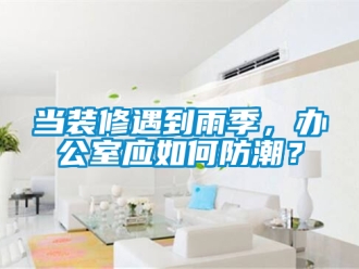 企業新聞當裝修遇到雨季，辦公室應如何防潮？