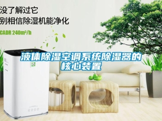 知識百科液體除濕空調(diào)系統(tǒng)除濕器的核心裝置