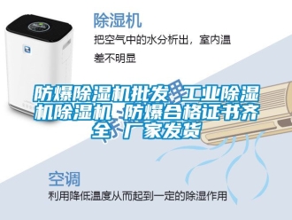 企業(yè)新聞防爆除濕機(jī)批發(fā) 工業(yè)除濕機(jī)除濕機(jī) 防爆合格證書齊全 廠家發(fā)貨
