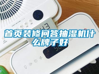 企業(yè)新聞首頁(yè)裝修問(wèn)答抽濕機(jī)什么牌子好